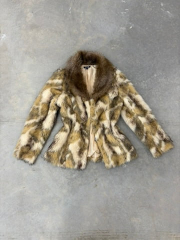faux fur jacket