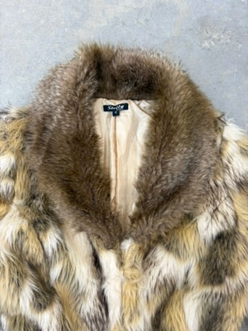faux fur jacket