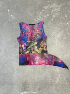 roberto cavalli mesh tank