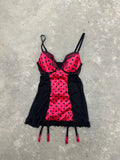 PINK POLKA BABYDOLL