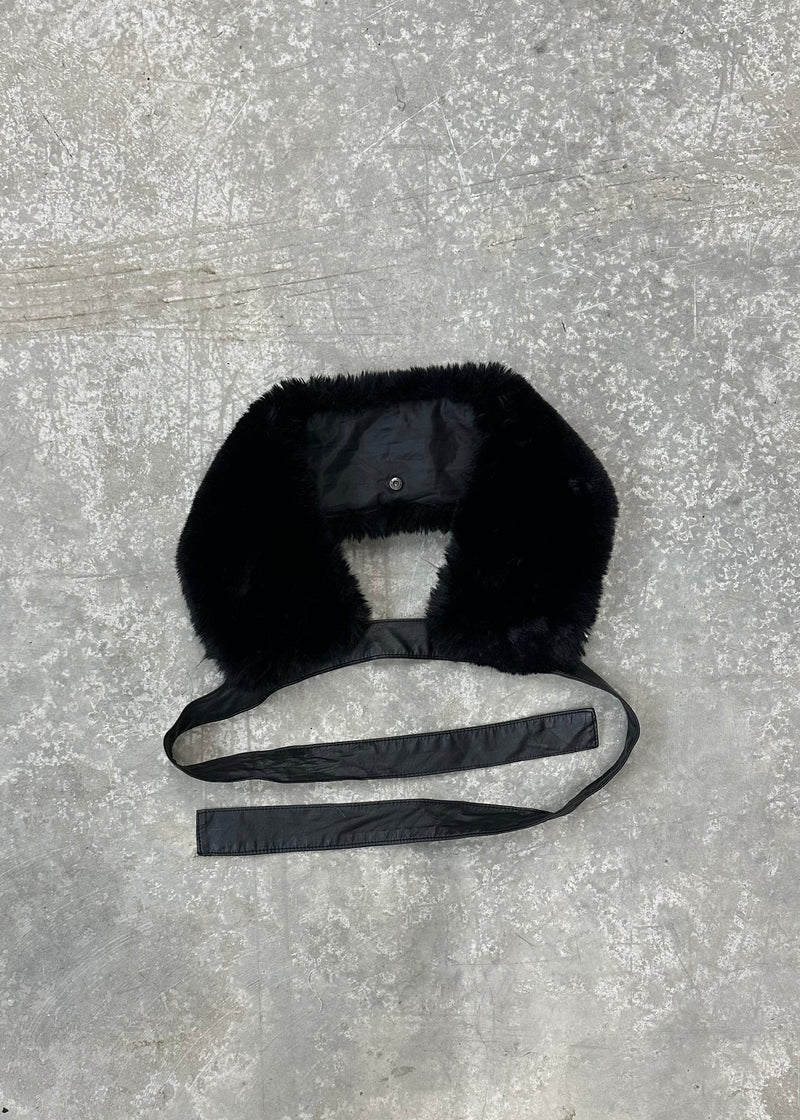 FUR HALTER TOP