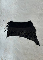HIPPIE LEOPARD MINI SKIRT