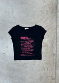 MEN... GRAPHIC BABY TEE