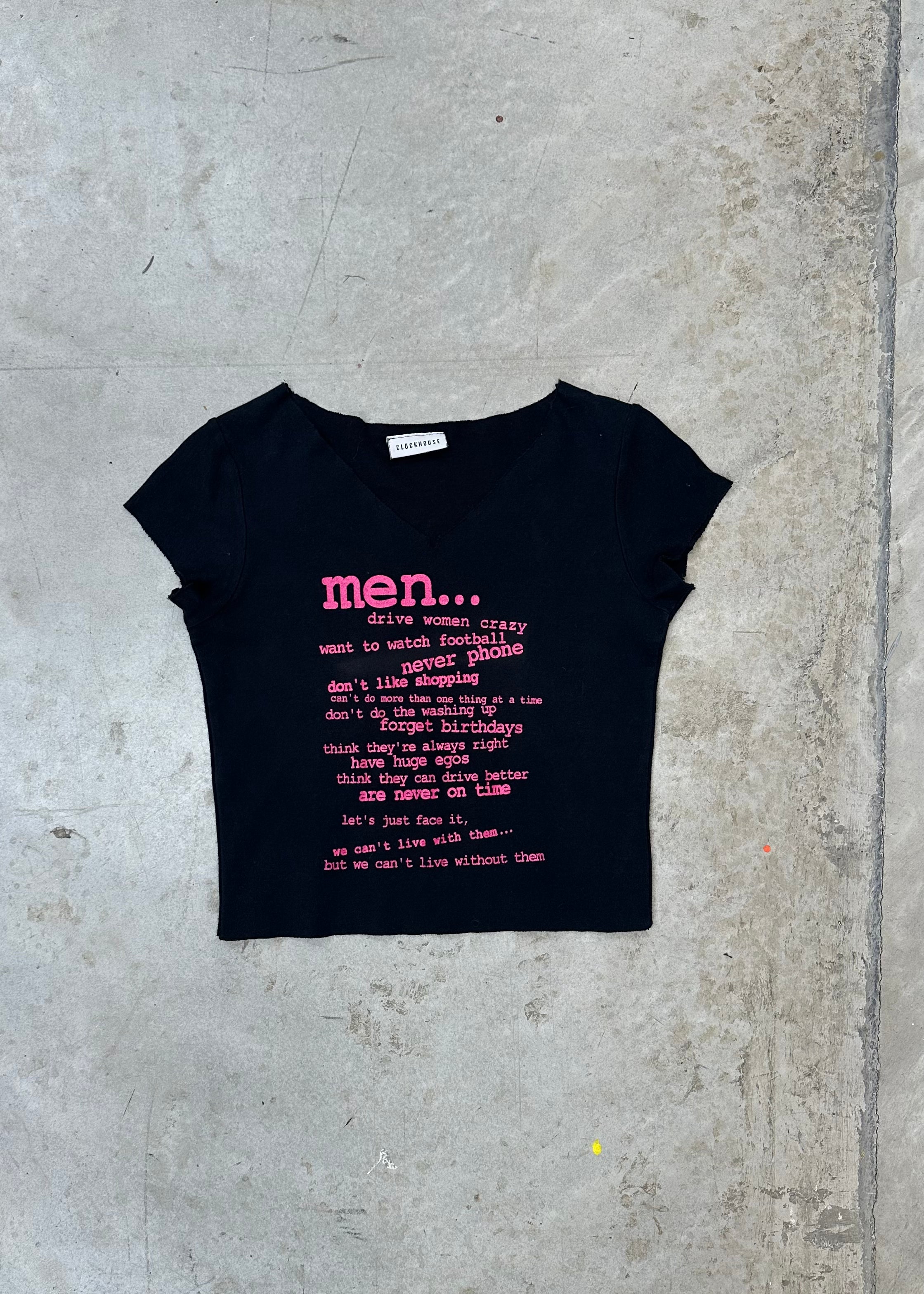 MEN... GRAPHIC BABY TEE