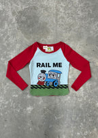 RAIL ME LONG SLEEVE TOP