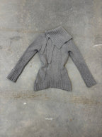 BUCKLE KNIT JUMPER