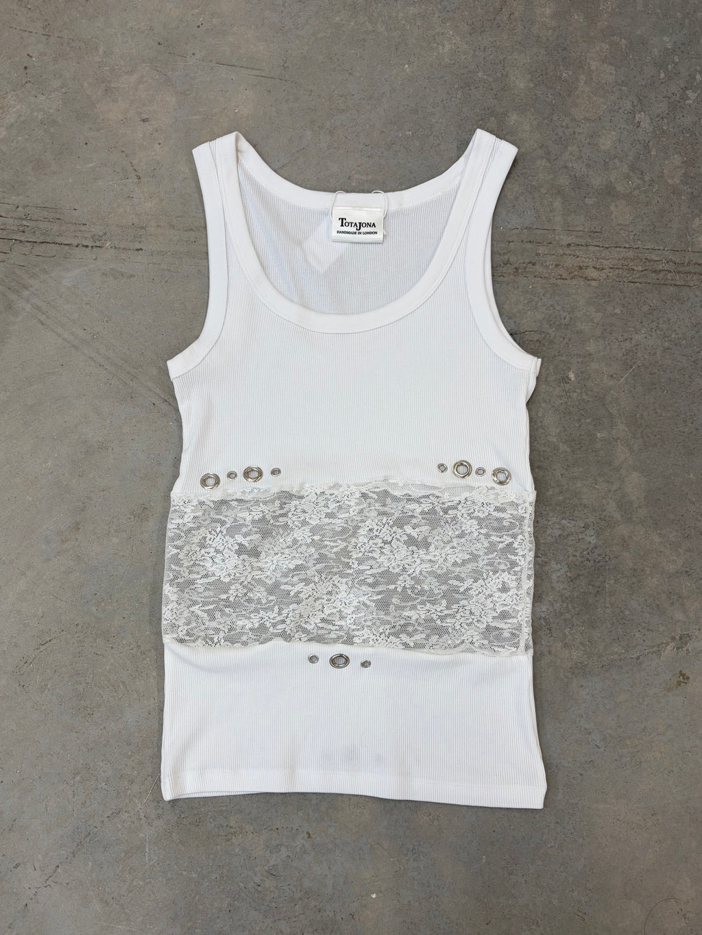 TJ LACE PANEL TANK TOP