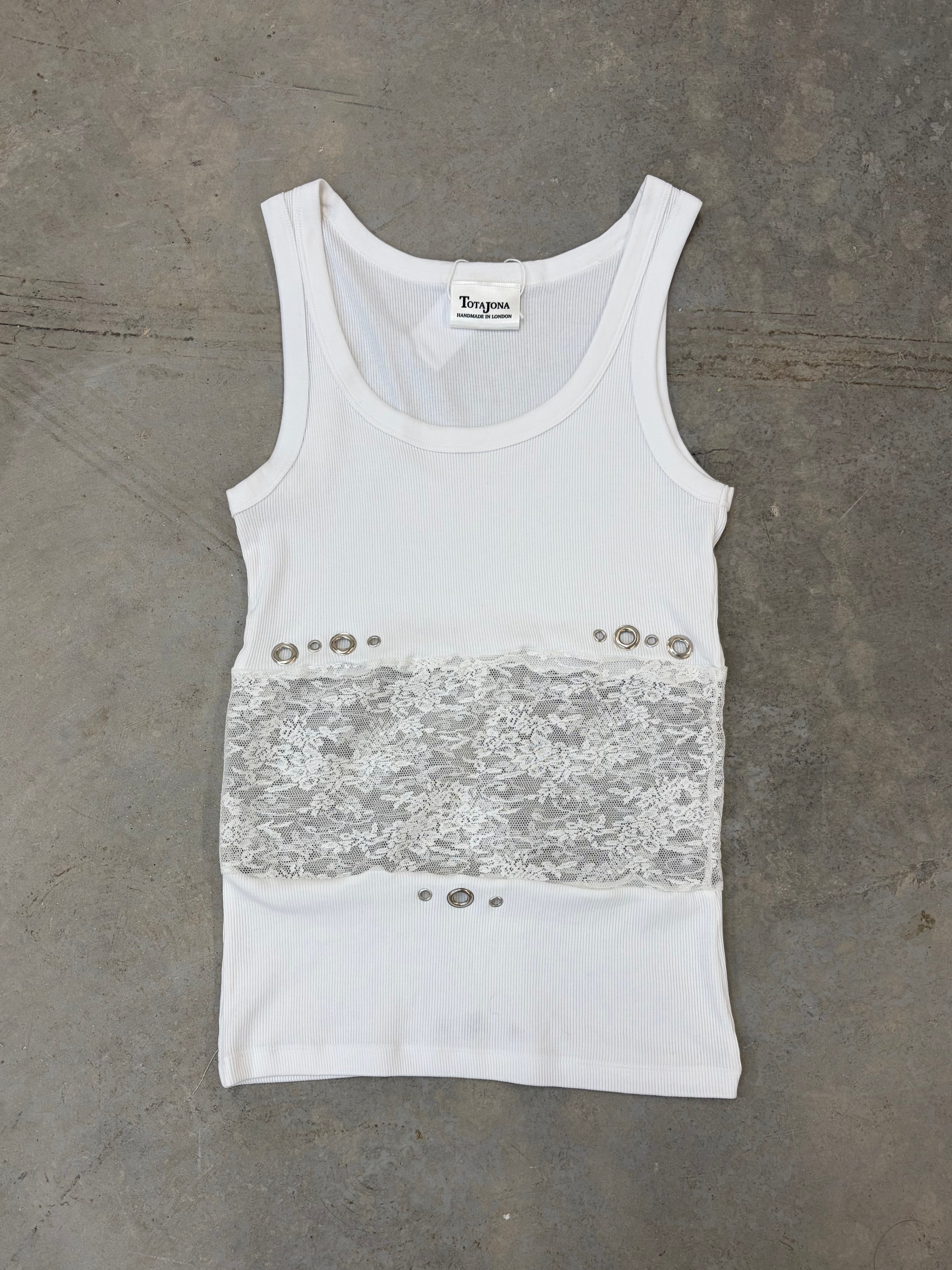 TJ LACE PANEL TANK TOP