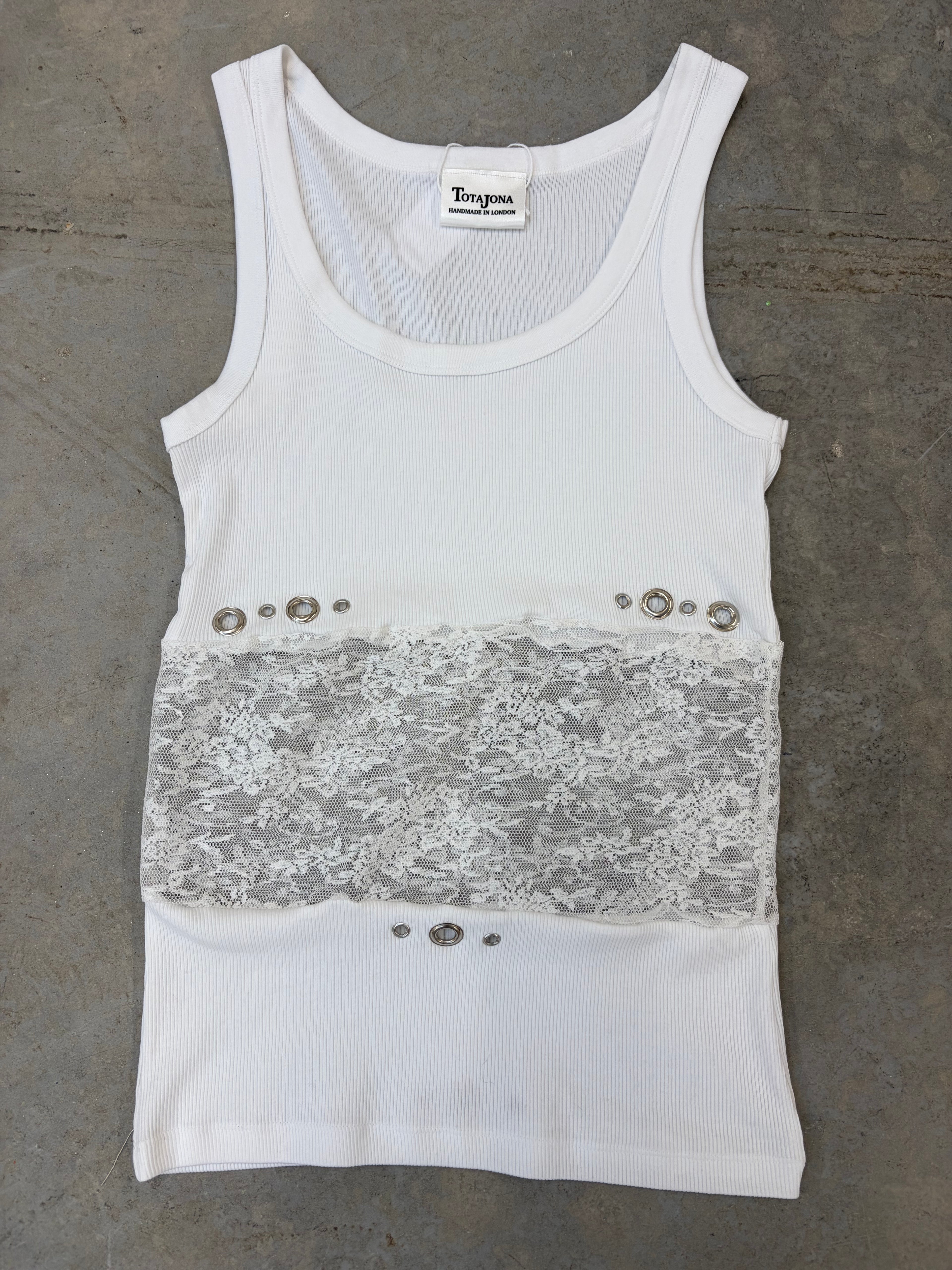 TJ LACE PANEL TANK TOP