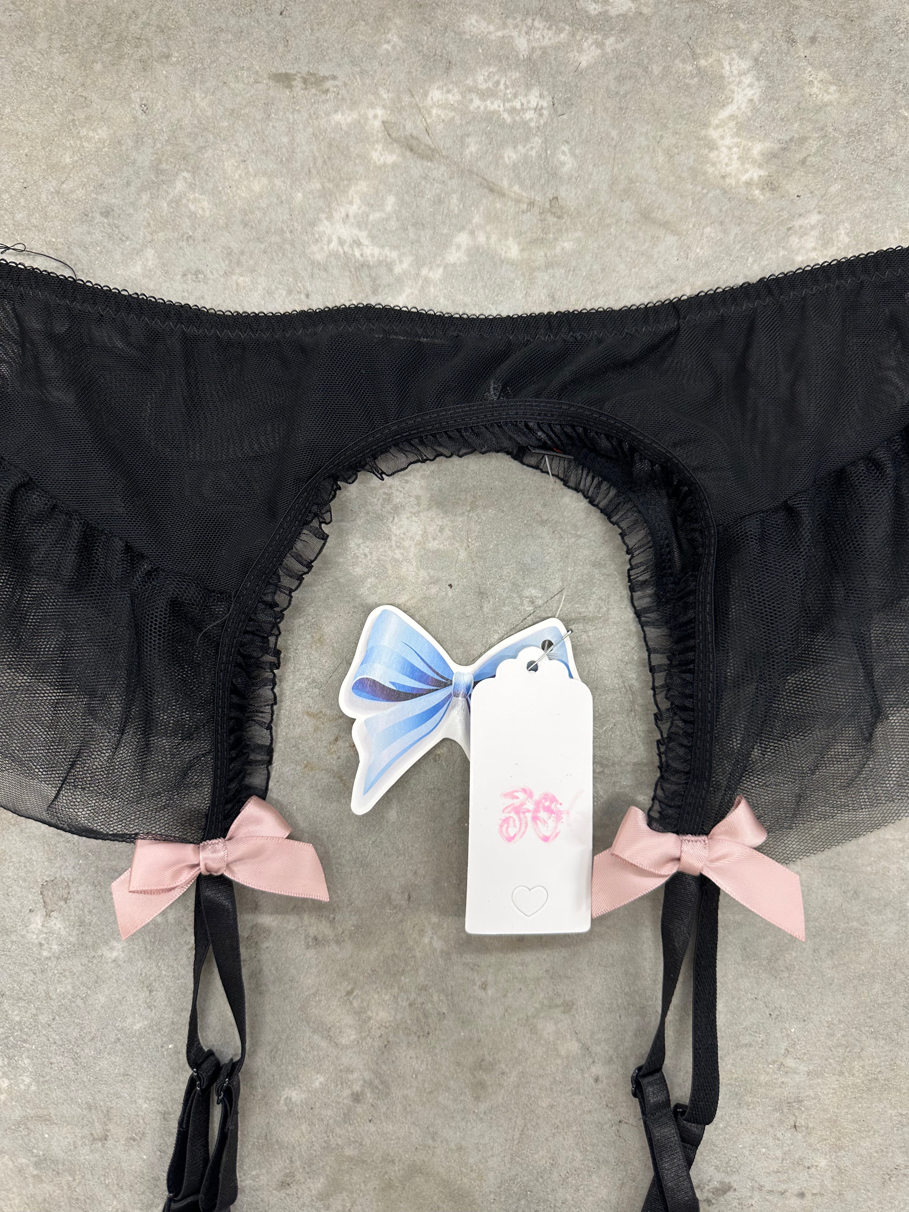 GARTER WITH BOWS