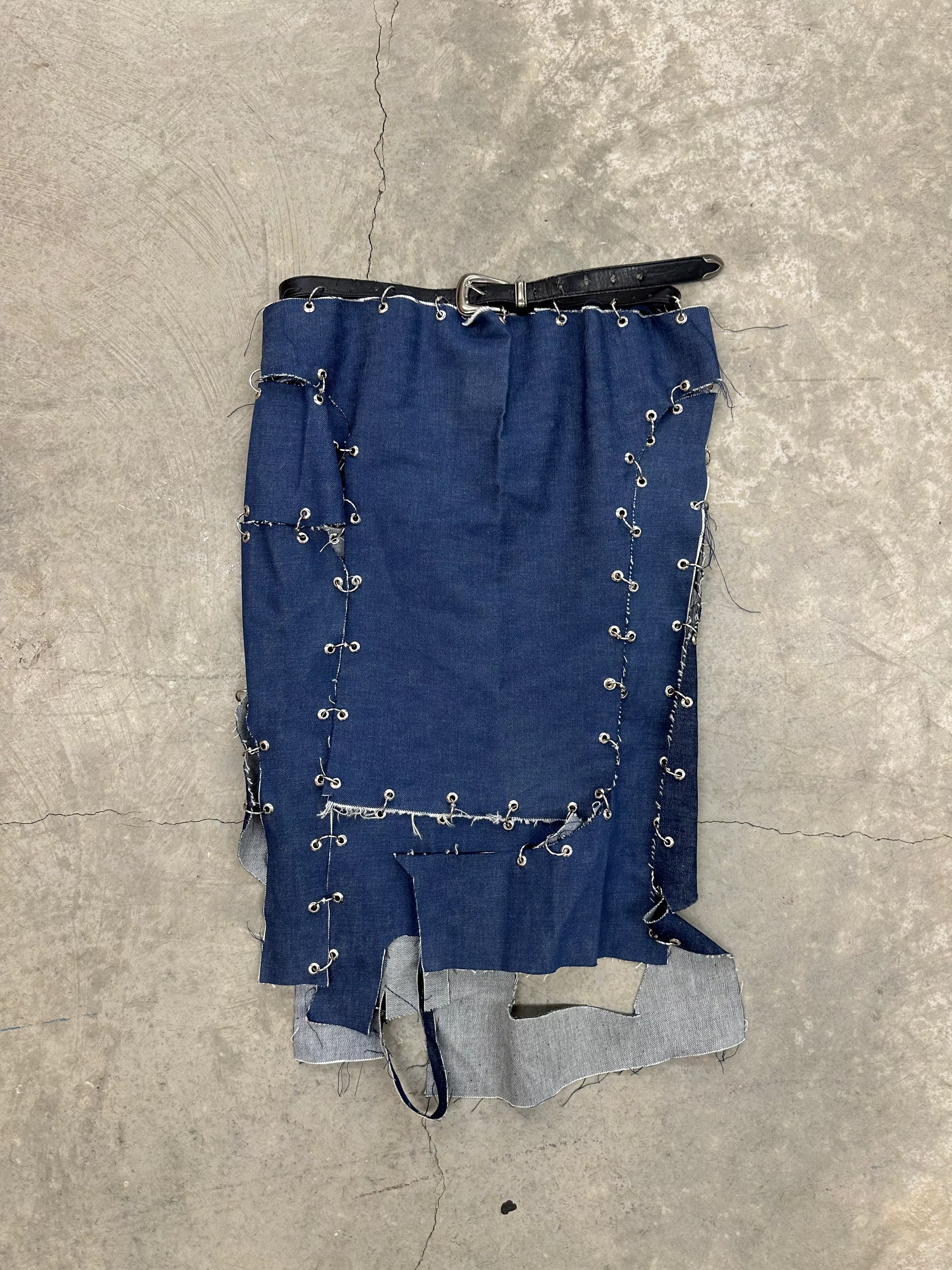 'ROW HEART' MIDI SKIRT