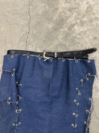 'ROW HEART' MIDI SKIRT