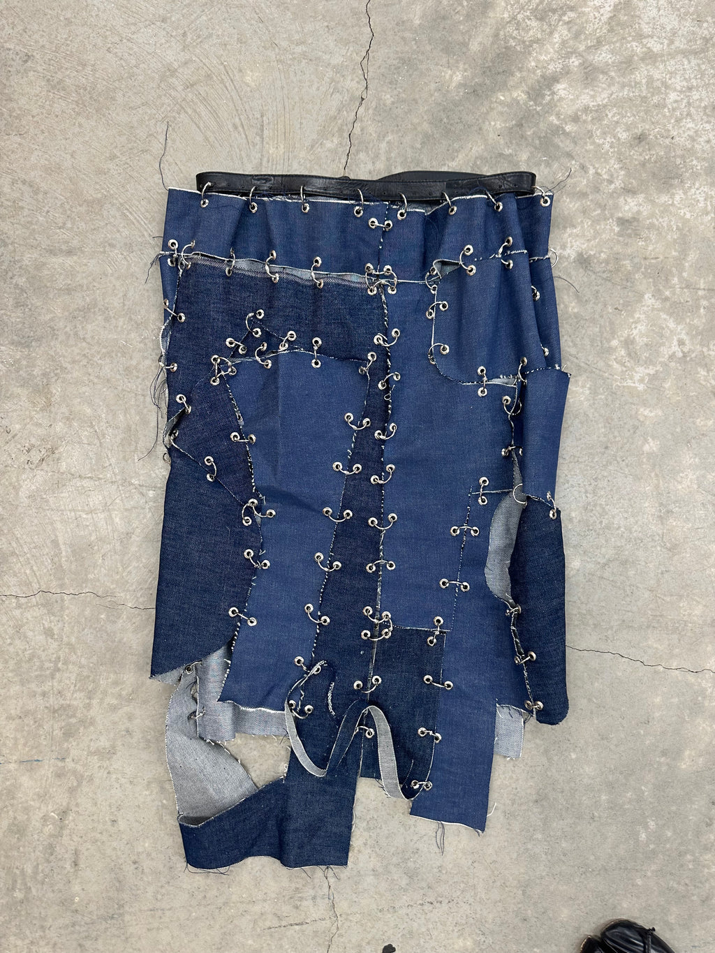 'ROW HEART' MIDI SKIRT